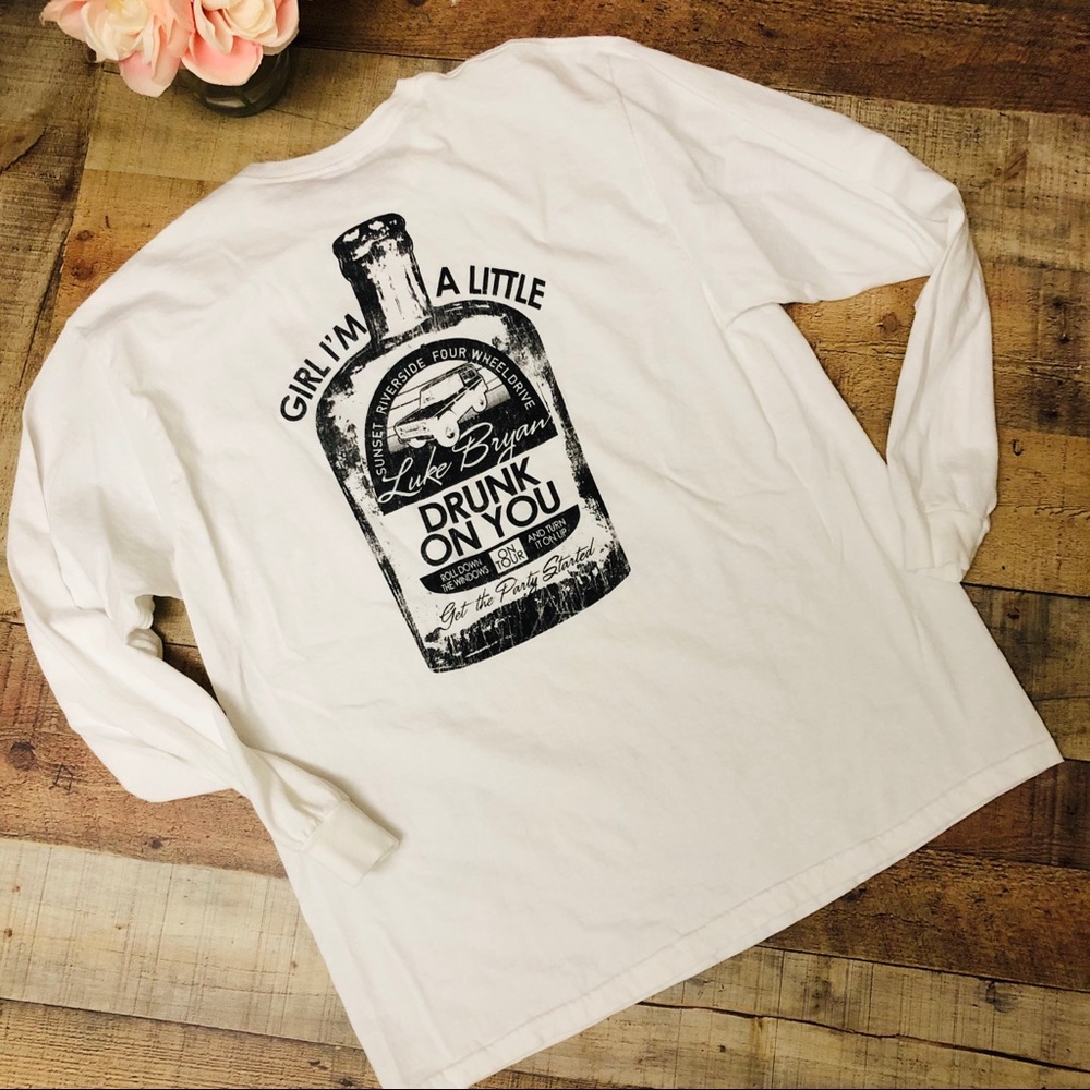 Luke Bryan - Girl I'm a Little Drunk on you shirt